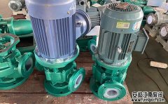 問:立式管道離心泵電機順時針旋轉嗎?